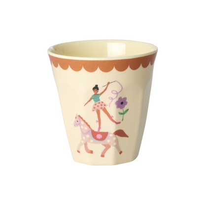 Melamin Kinder Becher Klein 6er Set Jahrmarkt