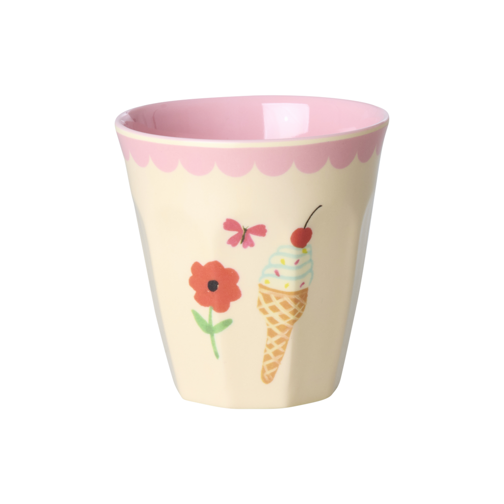 Melamin Kinder Becher Klein 6er Set Jahrmarkt