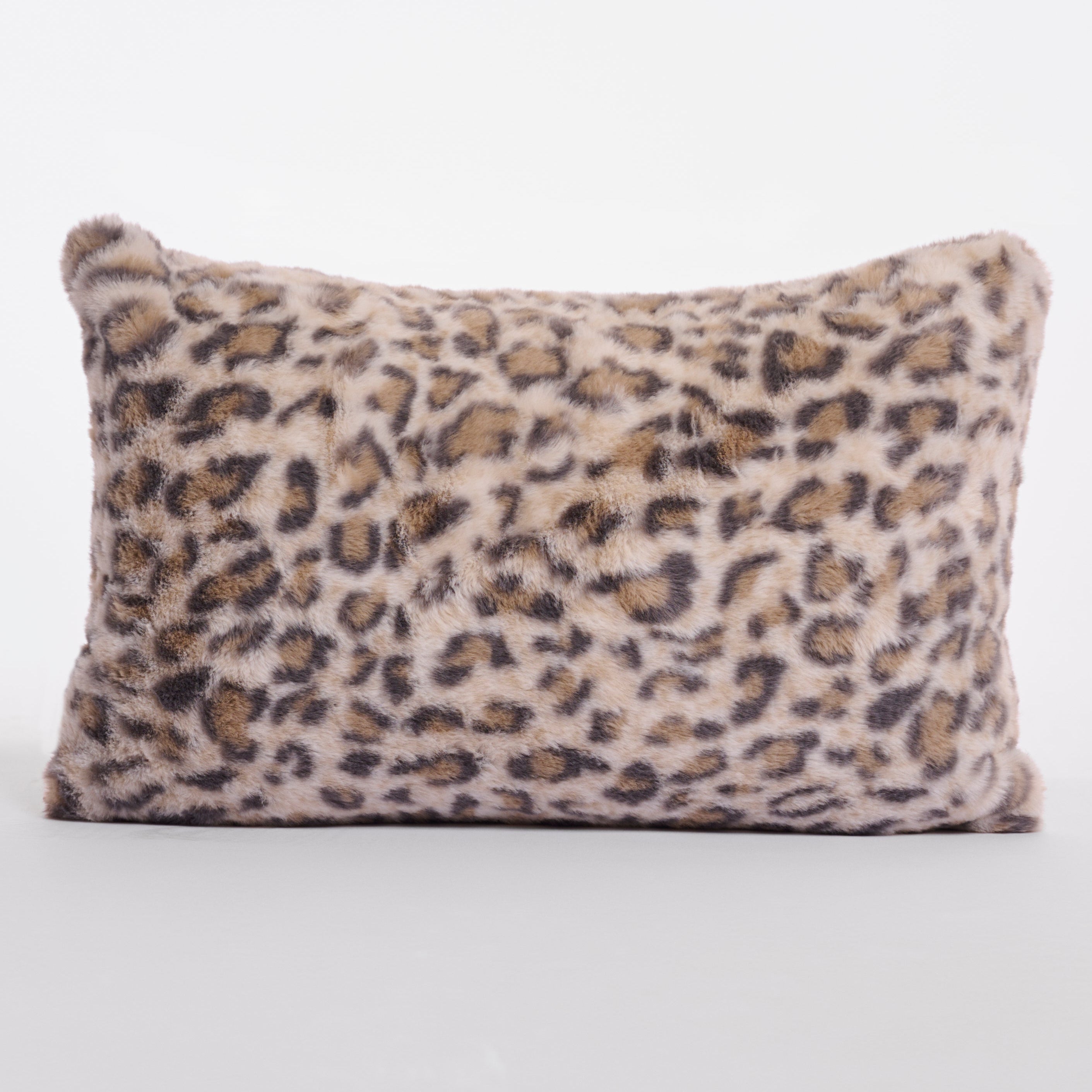 Leoparden Kissen Faux fur