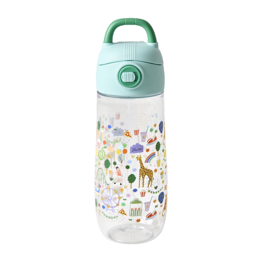 Trinkflasche Jahrmarkt Blau