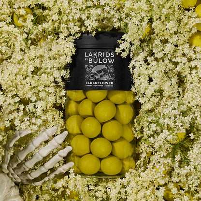 Schokolierte Lakritze - Elderflower 270g