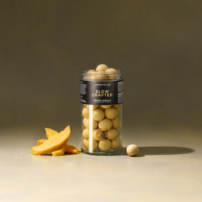 Schokolierte Lakritze - Organic slow crafted -Mango & Vanilla 265g