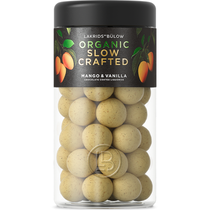 Schokolierte Lakritze - Organic slow crafted -Mango & Vanilla 265g