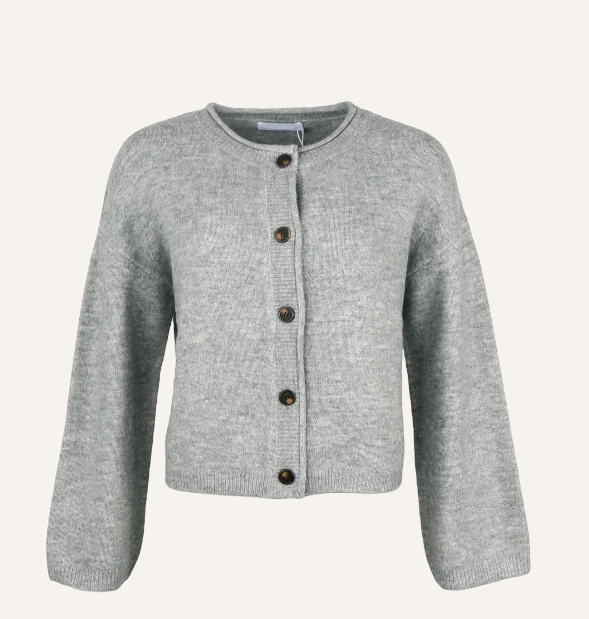 Strickjacke Grau - ,,Elysia''