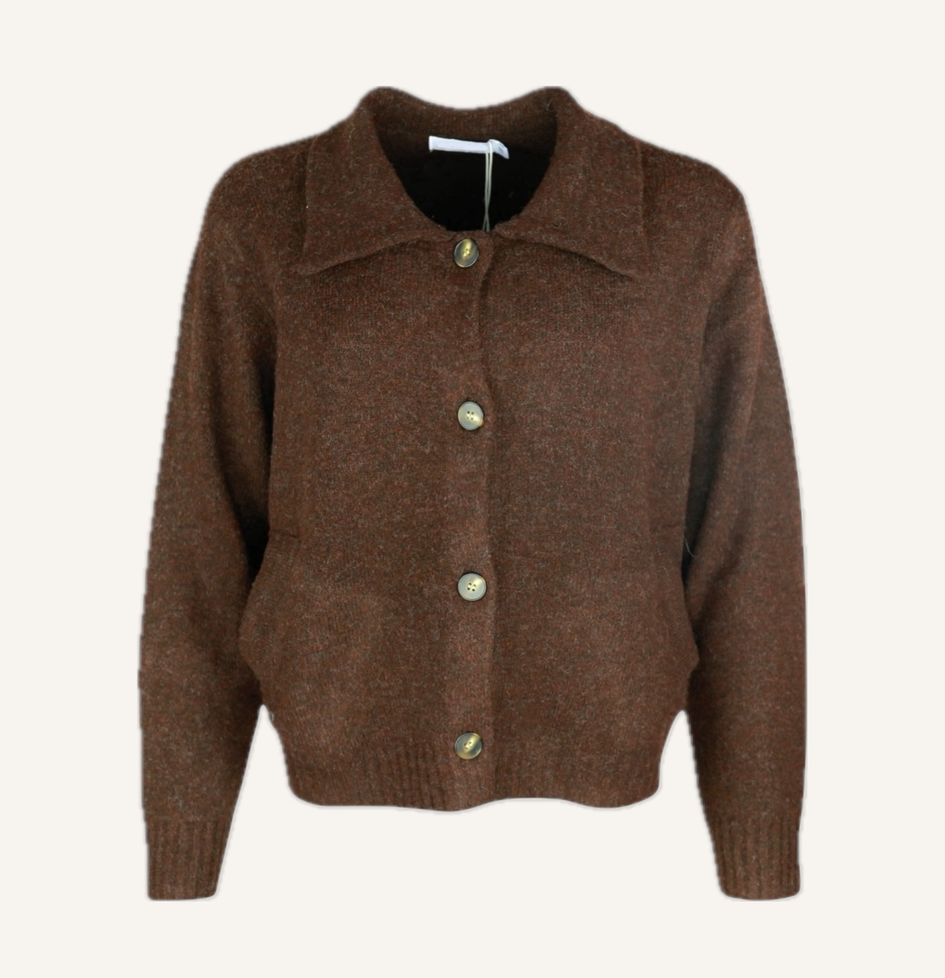 Strickjacke Braun - ,,Ava''