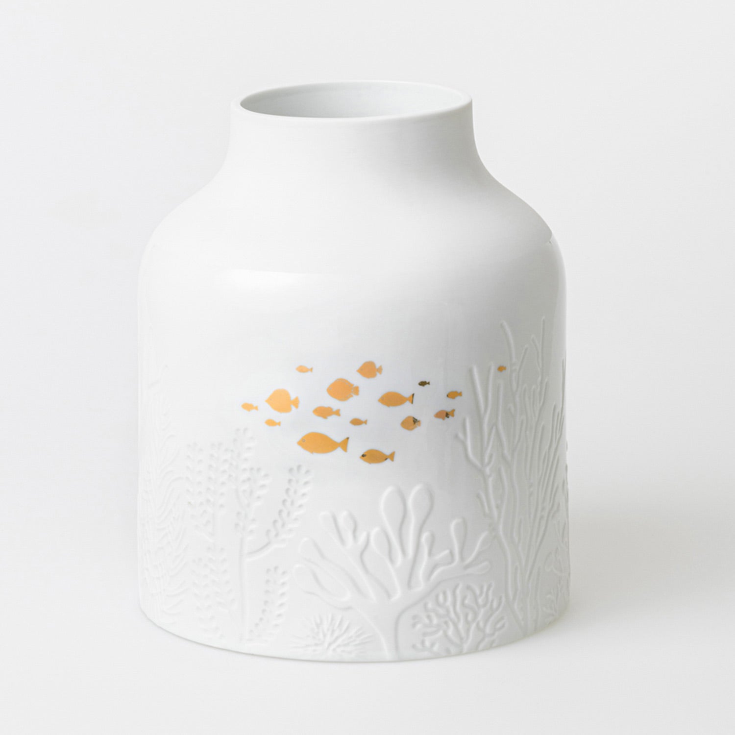 Vase Fischschwarm
