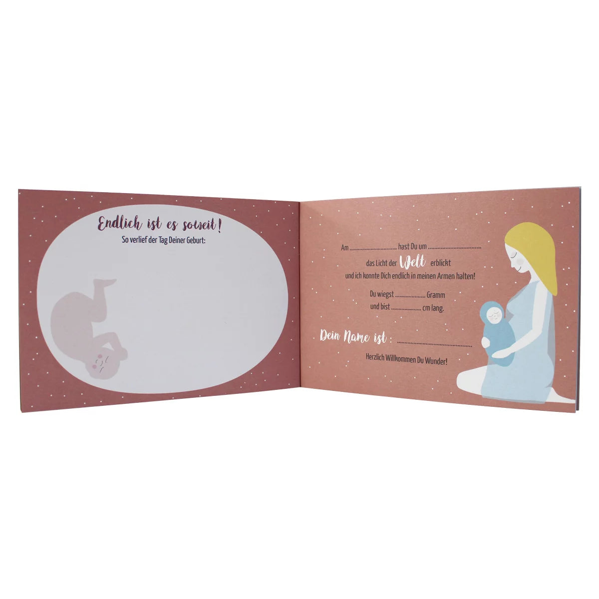 Erinnerungsalbum ,,Was für ein Wunder! Mein Schwangerschaft mit dir''
