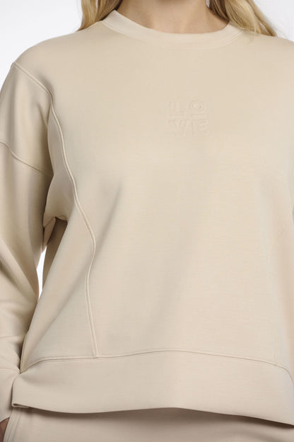 Pullover Yfke beige