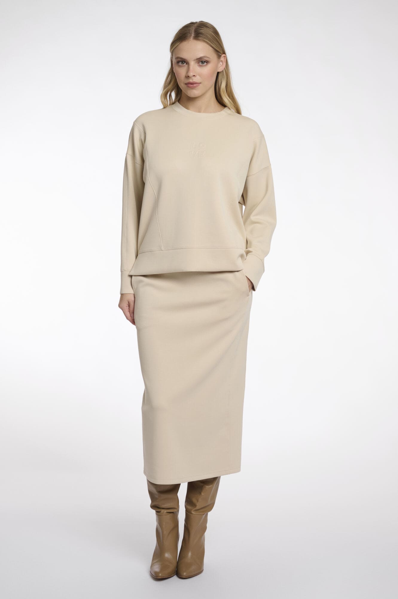 Pullover Yfke beige