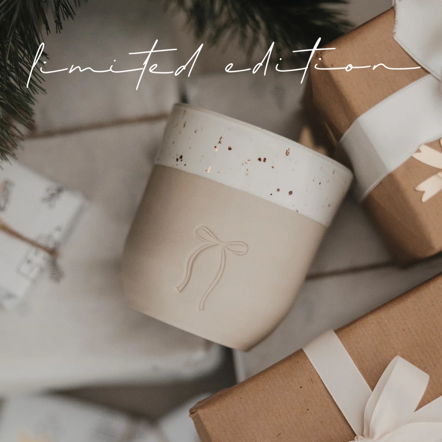 Steingut Becher LTD Schleife