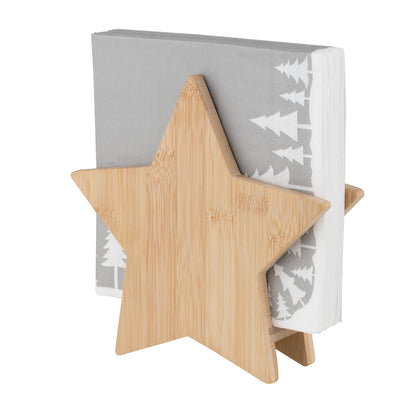 Serviettenhalter Bambus Stern