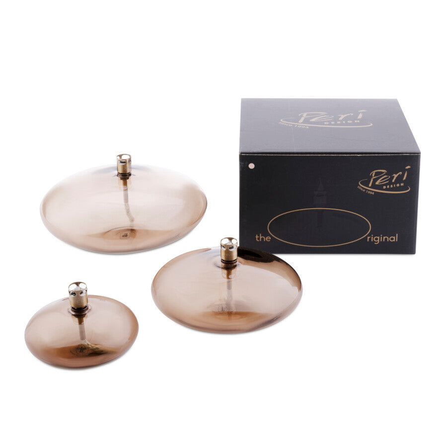 Öllampe Disc Brass