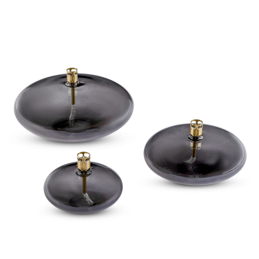 Öllampe Disc Brass