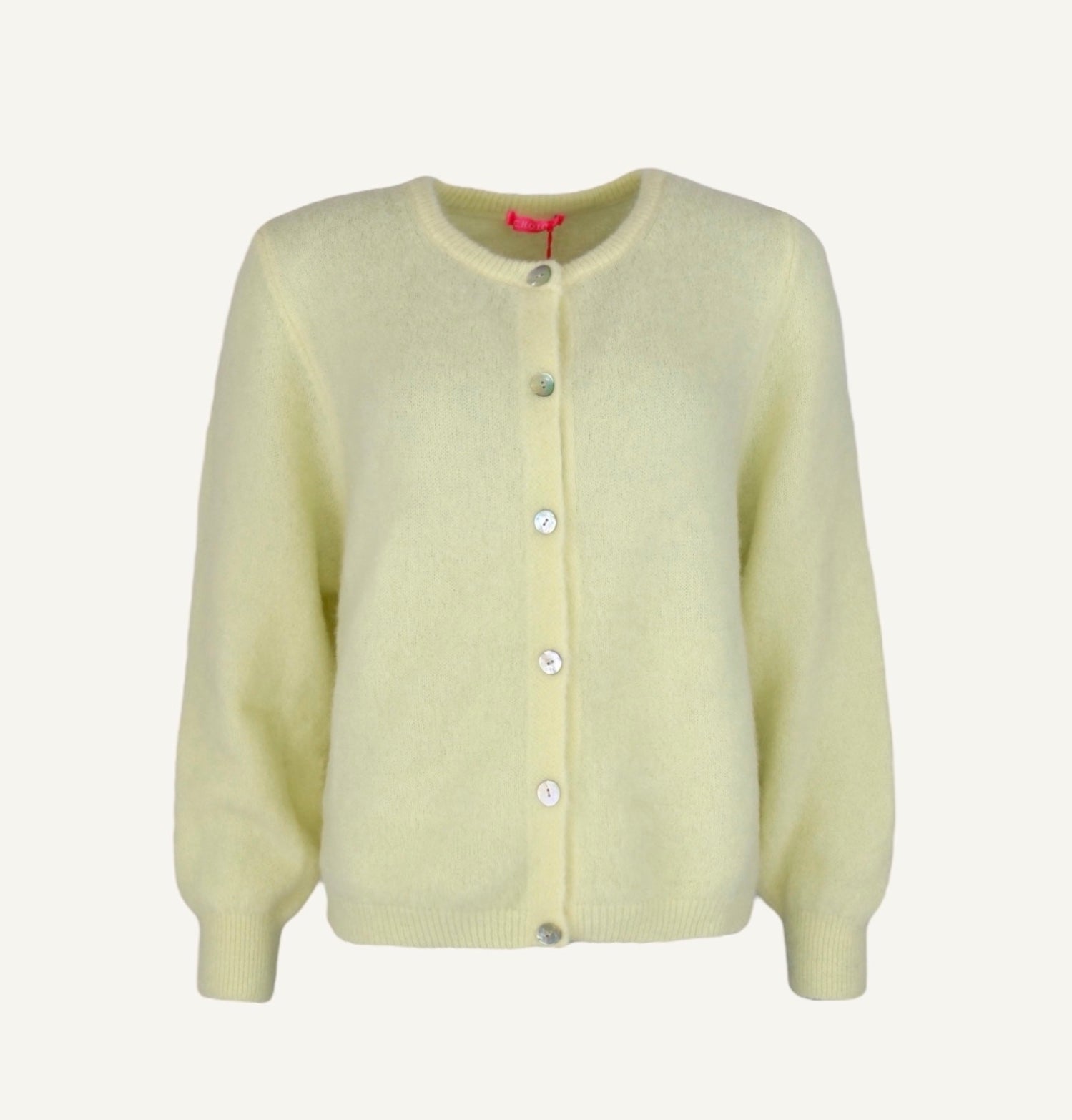 Strickjacke aus Baby Alpaka Wolle - ,,Leona''