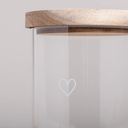 Vorratsglas Herz