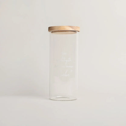 Vorratsglas "Die wichtigste Zutat ist immer Liebe"