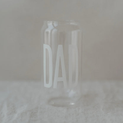 Hohes Trinkglas "Dad"