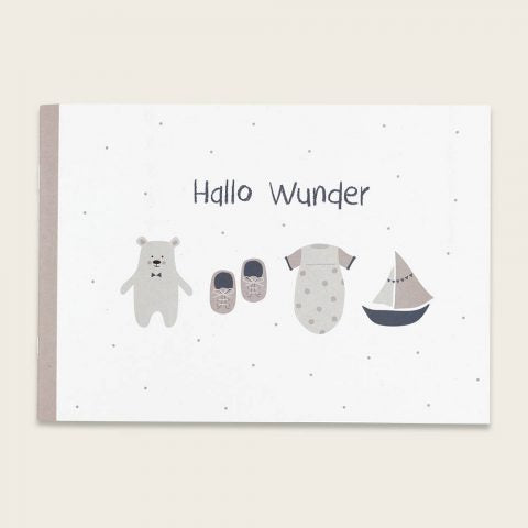 Babybuch ,,Hallo Wunder''