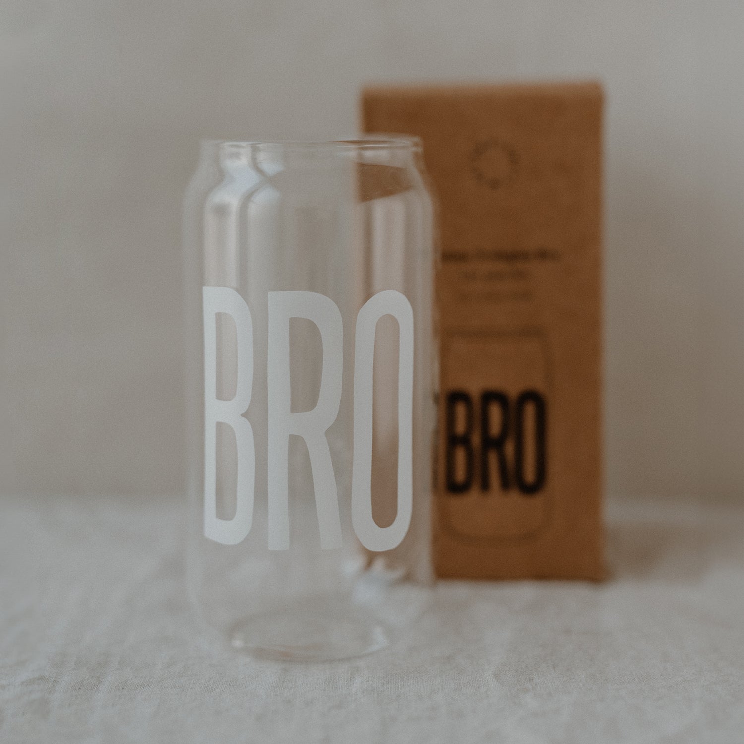 Hohes Trinkglas "Bro"