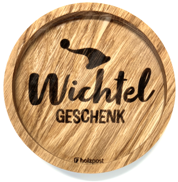 Holz Untersetzer, Wichtel