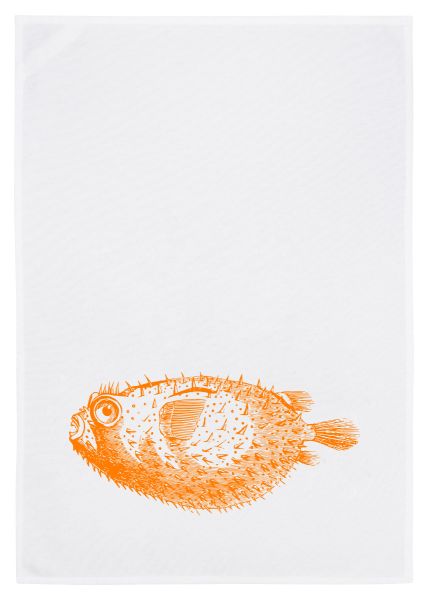 Geschirrtuch, Kugelfisch