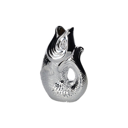 Monsieur Carafon Vase Silber