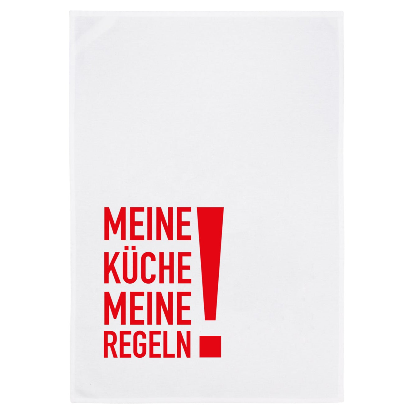 Geschirrtuch ,,MEINE KÜCHE MEINE REGELN!''