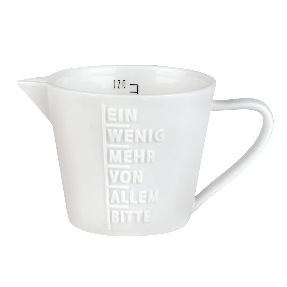 Messbecher "Ein wenig mehr"