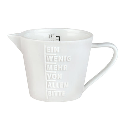 Messbecher "Ein wenig mehr"