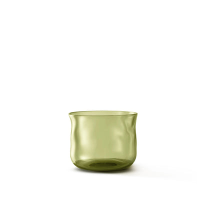Swirl Small Tumbler Glasses - 2er Set in Moosgrün