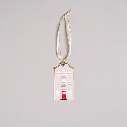 Baumschmuck aus Metall, Haus