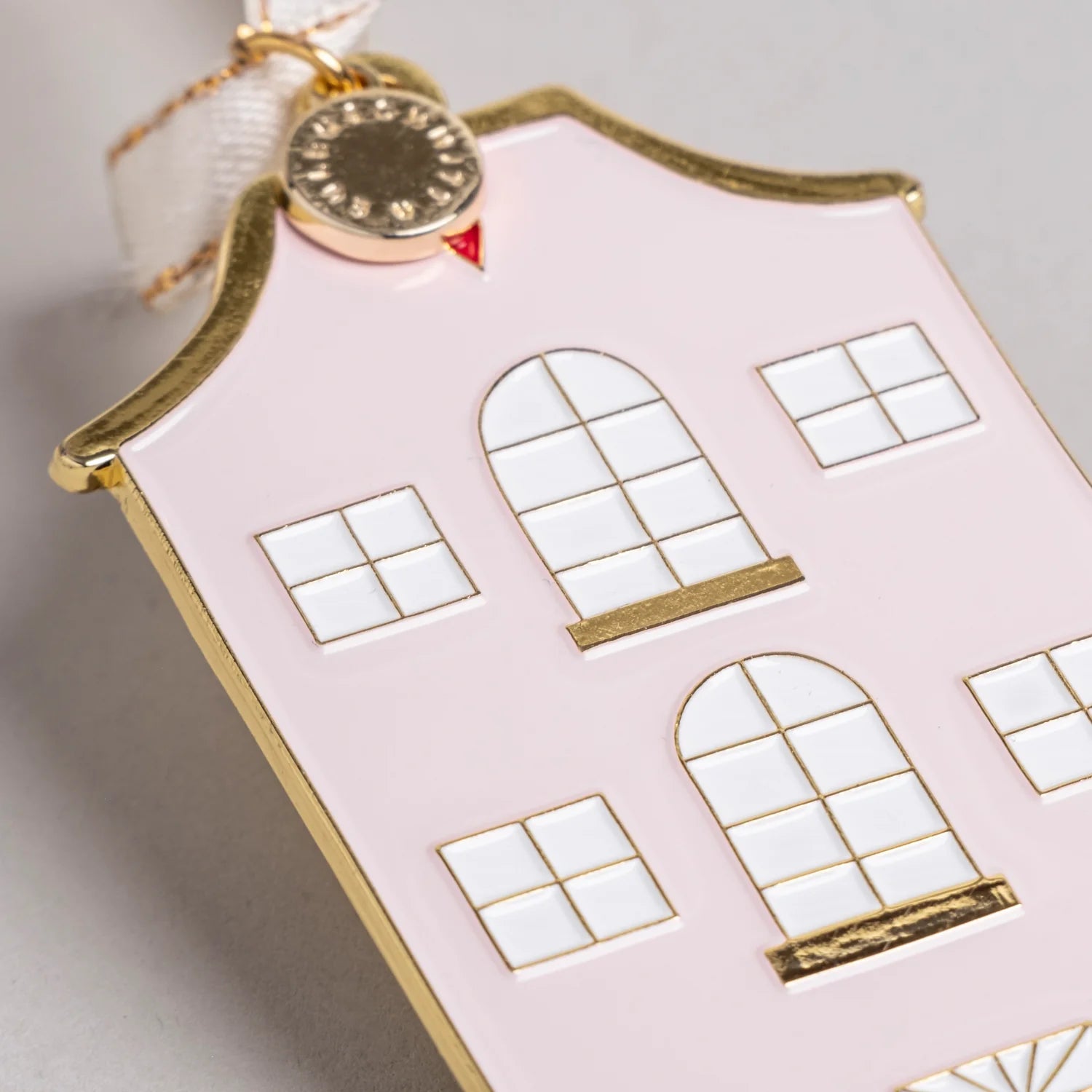 Baumschmuck aus Metall, Haus