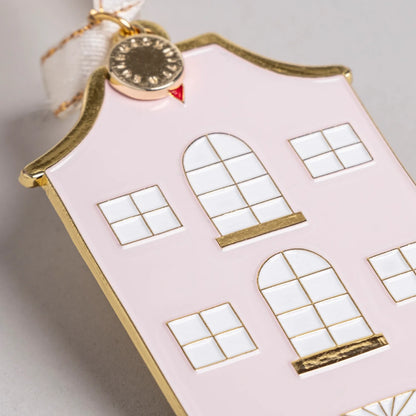 Baumschmuck aus Metall, Haus