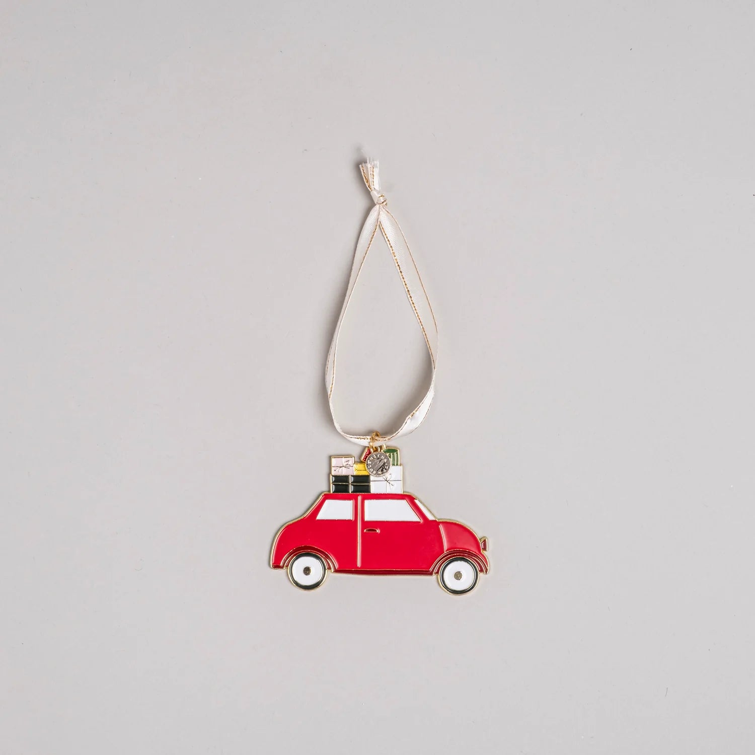 Baumschmuck aus Metall, Weihnachtsauto