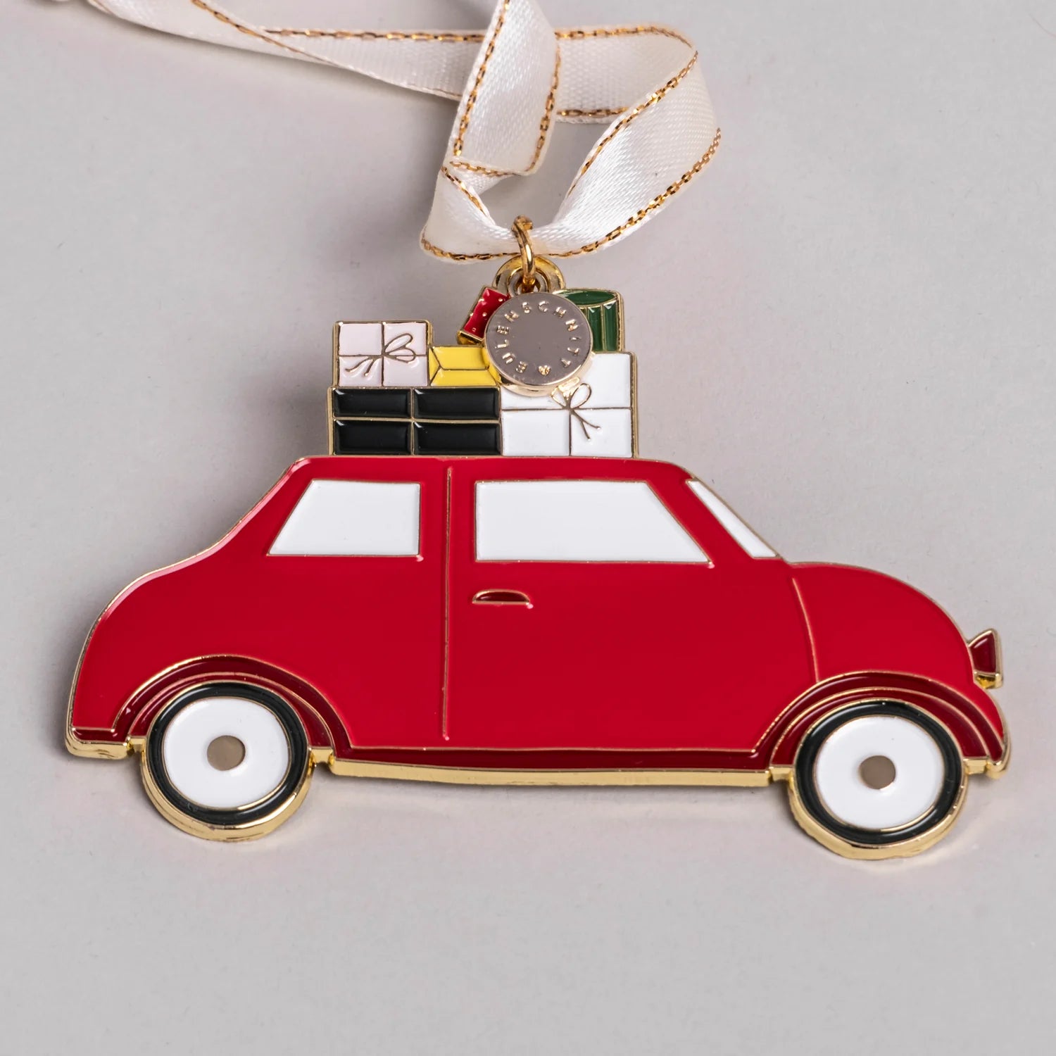 Baumschmuck aus Metall, Weihnachtsauto