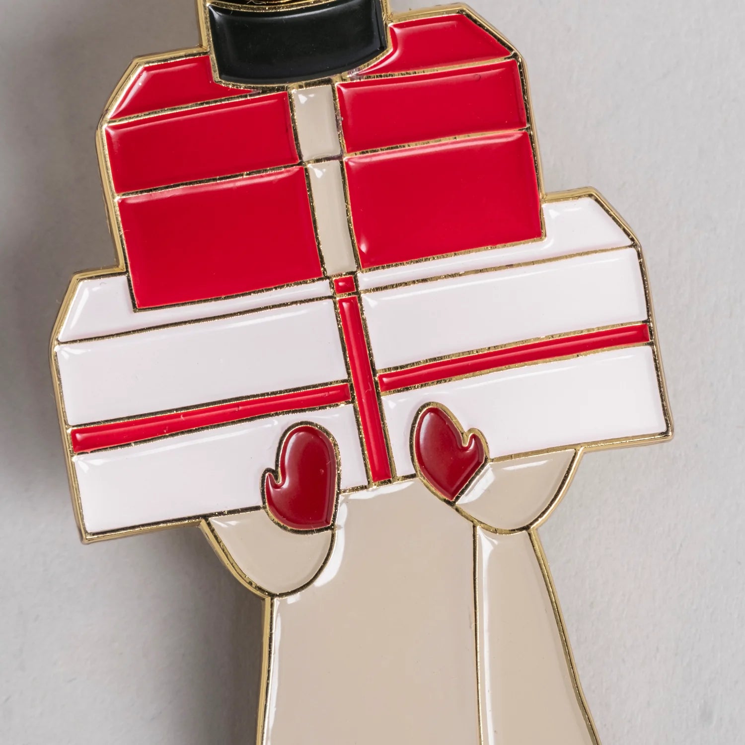 Baumschmuck aus Metall, Weihnachtsmädchen