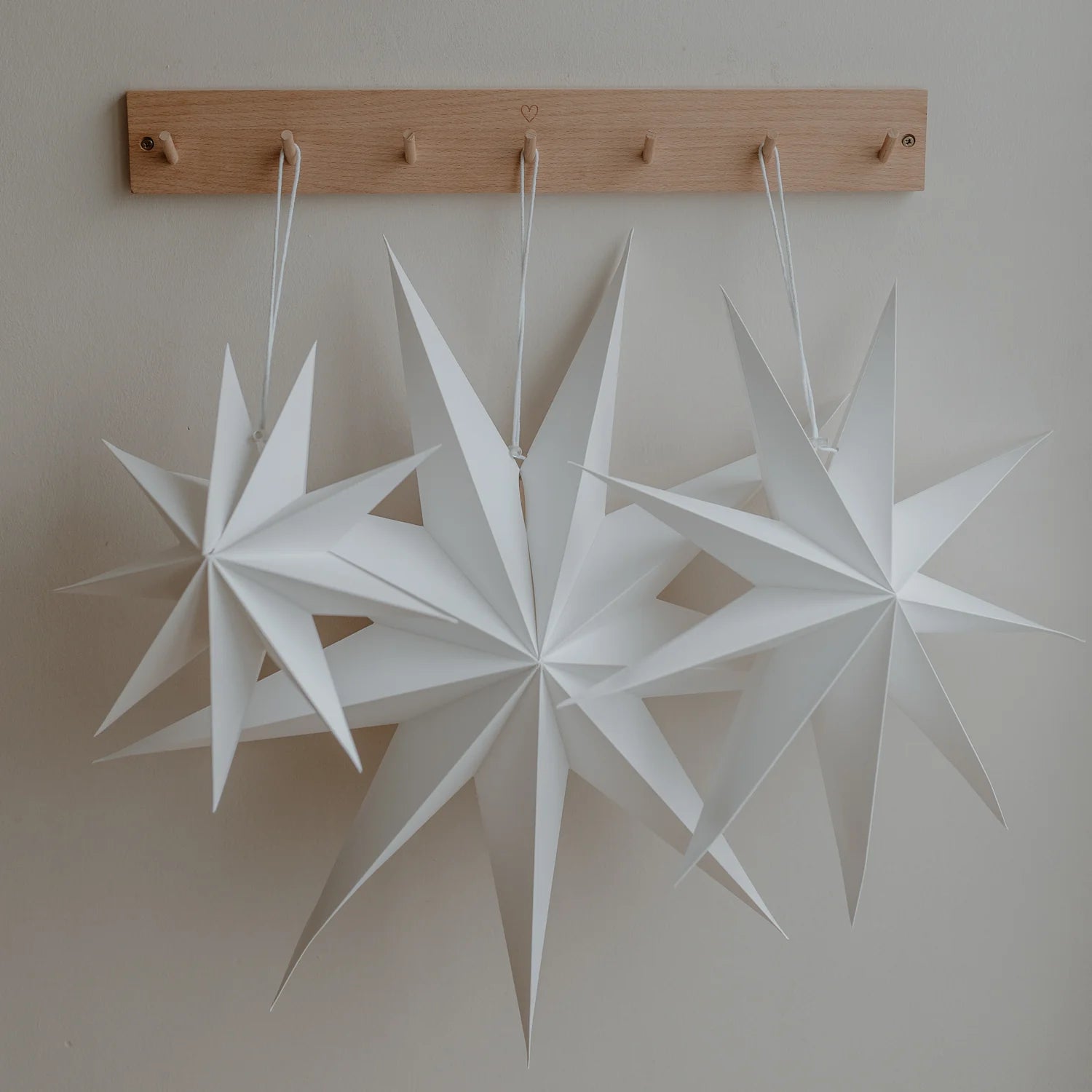 Papiersterne 3er-Set