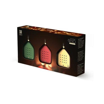 Jingle Bells Christbaumkugeln 3er-Set