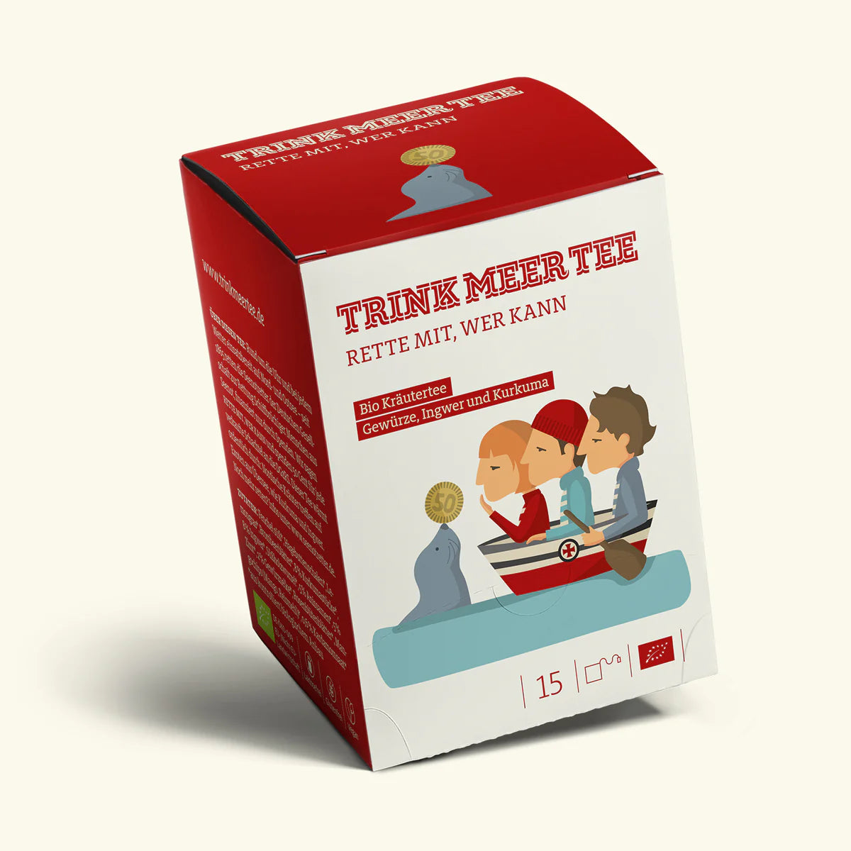 RETTE MIT, WER KANN - Bio aromatisierter Kräutertee
