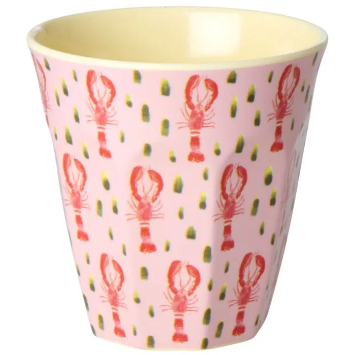 Melamin Becher Mittel Hummer