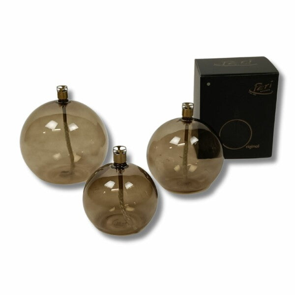 Öllampe Round Brass