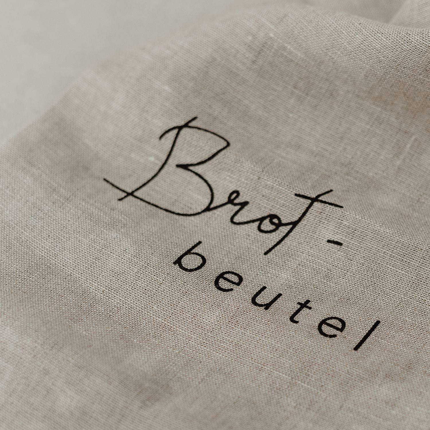 Brotbeutel aus Leinen