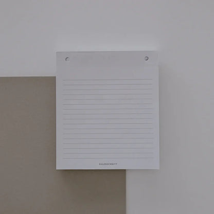 Nachfüllblock Linien