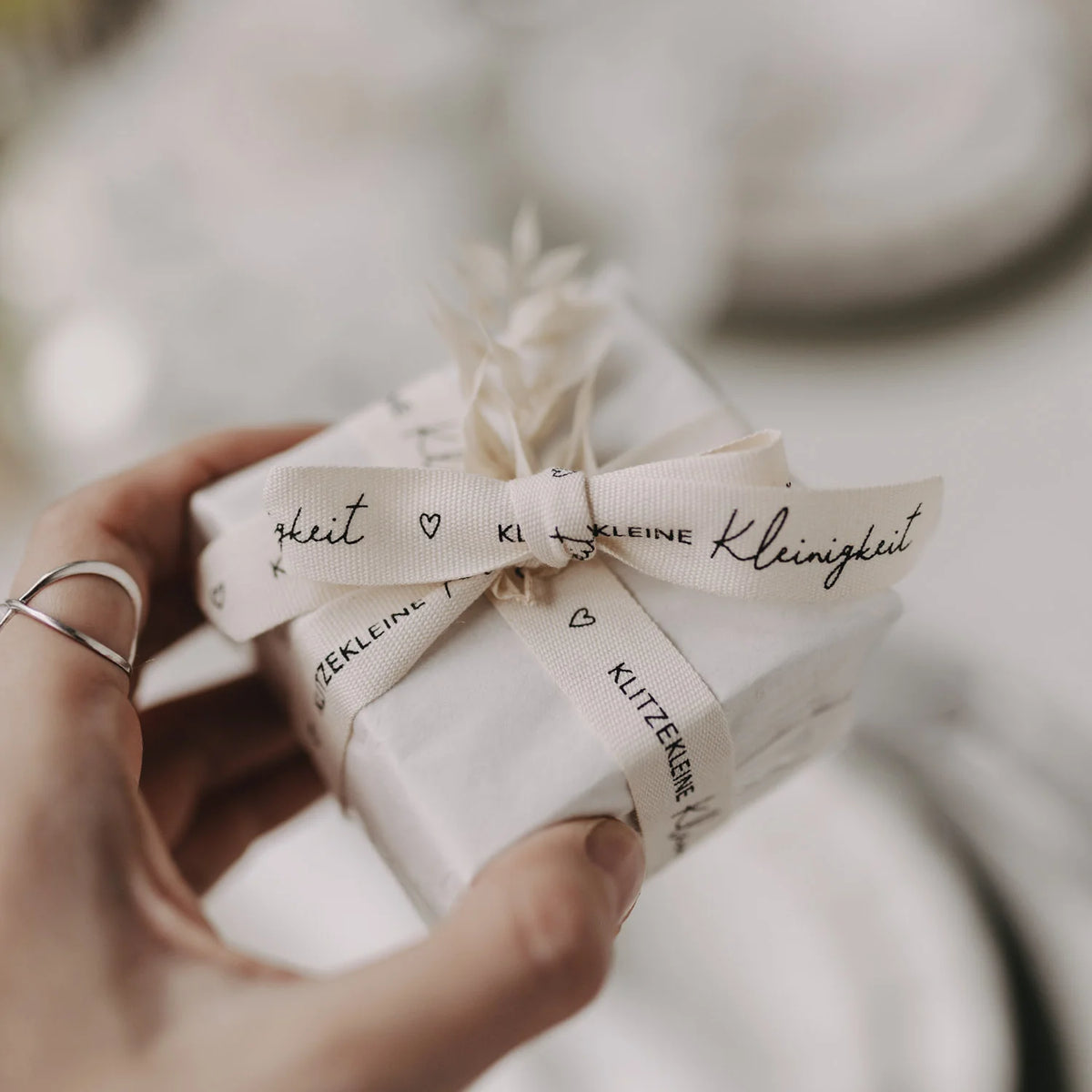 Geschenkband Klitzekleine Kleinigkeit