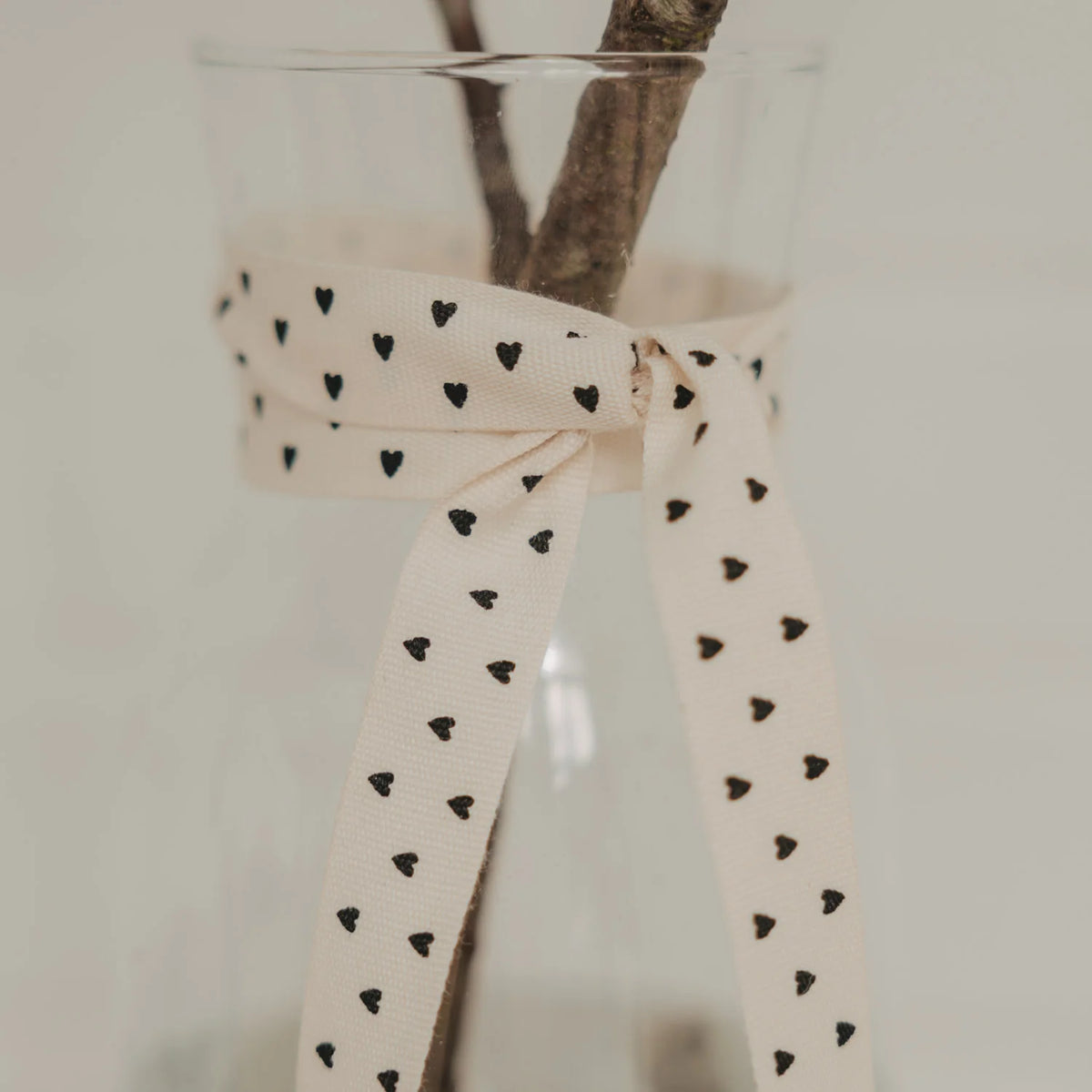 Geschenkband kleine Herzen