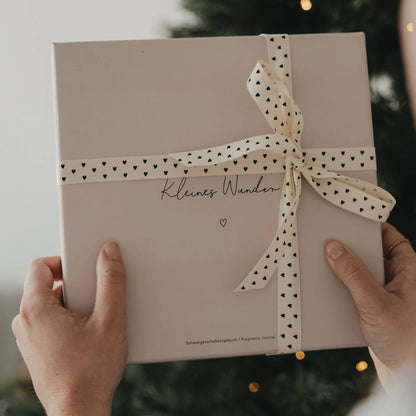 Geschenkband kleine Herzen