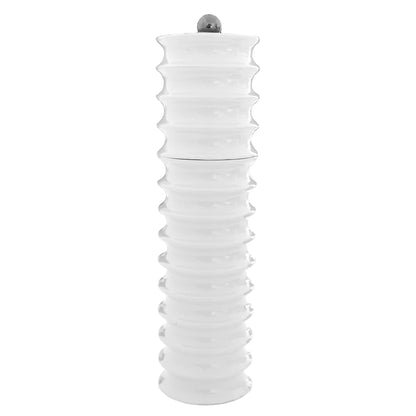Salz- oder Pfeffermühle Twister Weiß