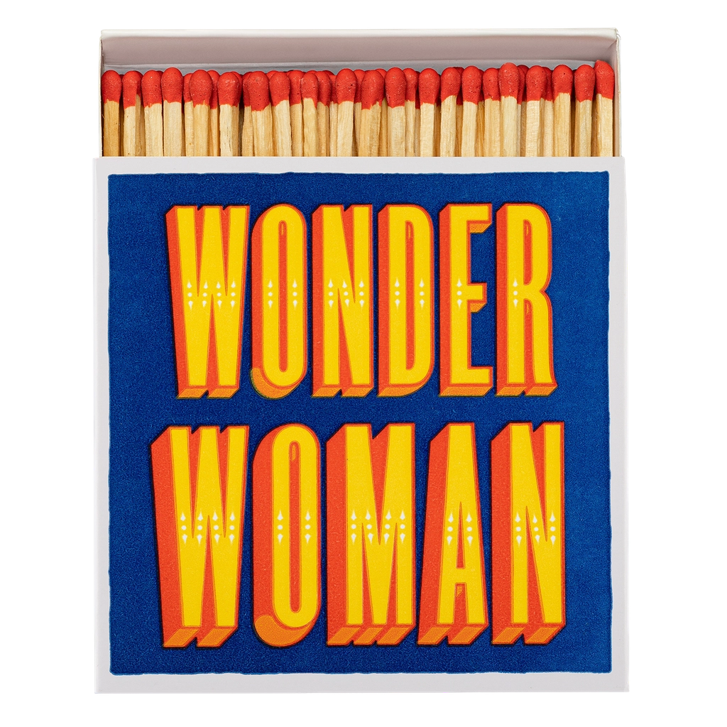 Streichhölzer Wonder Woman