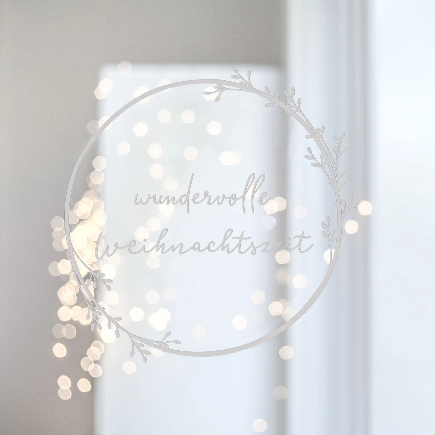 Wandsticker "Wundervolle Weihnachtszeit"