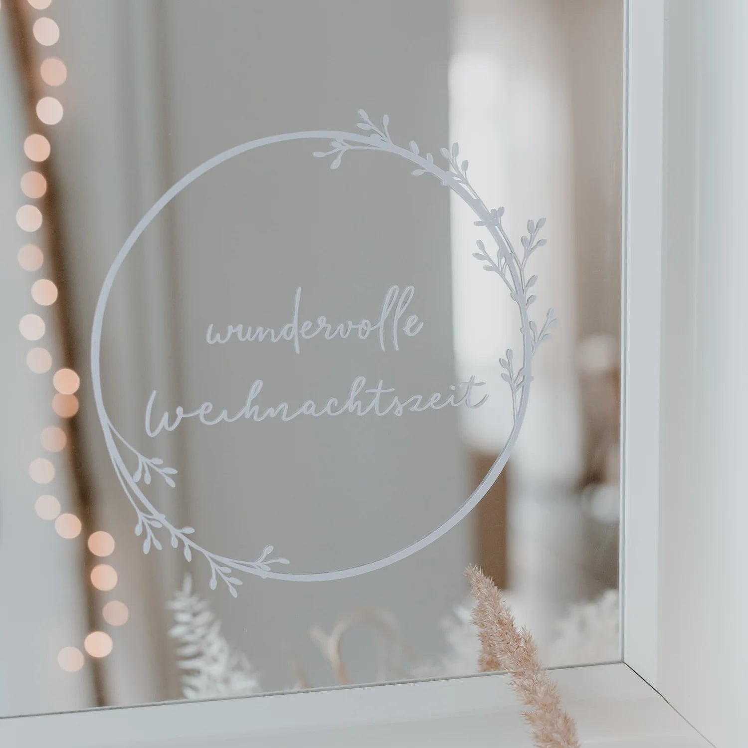 Wandsticker "Wundervolle Weihnachtszeit"